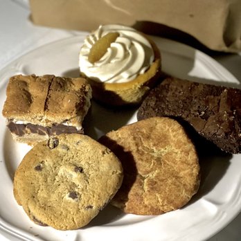 Sweet Pairings - S'mores bar (this is only half of it) brownie, snickerdoodle, chocolate chip, and pumpkin cheesecake.  Delicious! - Bakeries Near Me - Placerville, California
