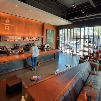 Starbucks - The Temple of Brew! Starbucks Reserve in Legacy West shopping district, Plano, Texas - Coffee & Tea Near Me - Plano, Texas