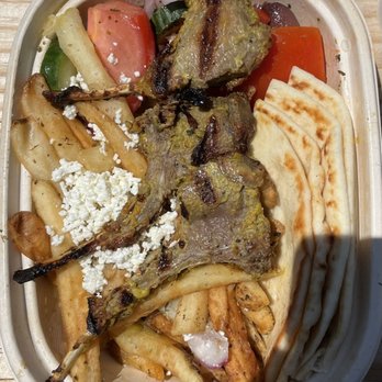GRECO - Lamb Chops Plate - Greek Near Me - Boston, Massachusetts