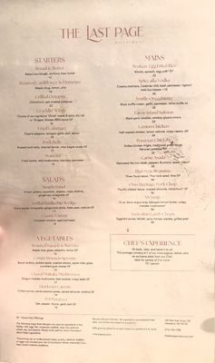 Menu photo 3 The Last Page Beachwood, OH Menu photo 3 The Last Page Beachwood, OH