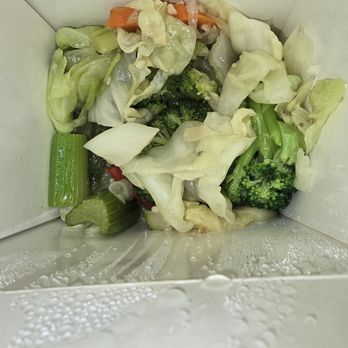 New Earth New World - Steamed Vegetables; minus one serving, I couldn't wait :-) - Chinese Near Me - Colton, California New Earth New World - Steamed Vegetables; minus one serving, I couldn't wait :-) - Chinese Near Me - Colton, California