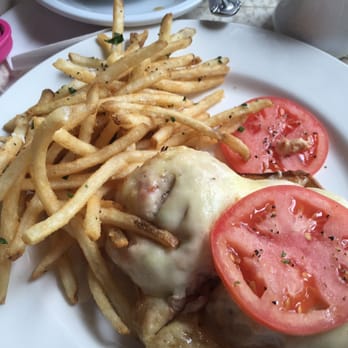Cafe Monte - Tuna melt and pomme frites - French Near Me - Charlotte, North Carolina