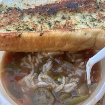 Can't believe it's not meat - GUMBO & GARLIC BREAD - American Near Me - Chicago, Illinois Can't believe it's not meat - GUMBO & GARLIC BREAD - American Near Me - Chicago, Illinois