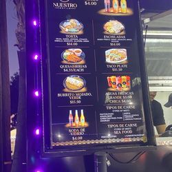 Nuestro Estilo - Menu