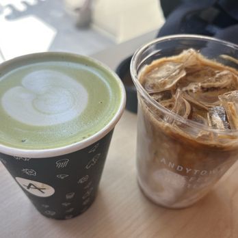 Andytown Coffee Roasters - Matcha Latte & Iced Latte - Cafes Near Me - Menlo Park, California
