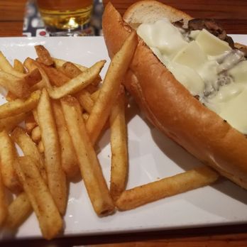 Miller's Ale House - The best cheese steak you can have at a bar and it comes along with fries! - American Near Me - Springfield, Pennsylvania Miller's Ale House - The best cheese steak you can have at a bar and it comes along with fries! - American Near Me - Springfield, Pennsylvania