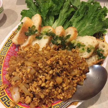 Bac Nam - Chicken lettuce wraps. 5/5 - Vietnamese Near Me - Honolulu, Hawaii Bac Nam - Chicken lettuce wraps. 5/5 - Vietnamese Near Me - Honolulu, Hawaii