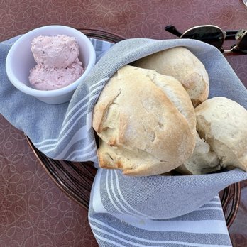 Elevation 486 - Rolls with Huckleberry butter - Bars Near Me - Twin Falls, Idaho