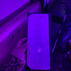 La Catrina Bar & Lounge - Bottle service menu