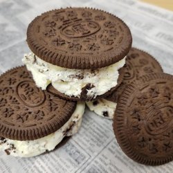 The Daily Scoop - Oreo ice cream sandwich