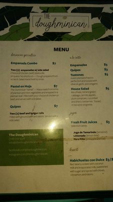 Menu photo 5 The Doughminican Austin, TX