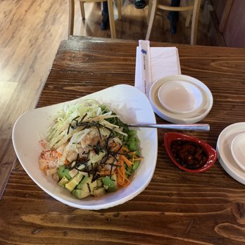 Good Times Sushi - Poke bowl with ponzu chili sauce - Sushi Bars Near Me - Manlius, New York