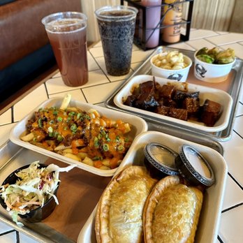 Mighty Quinn's Barbeque - Sweet tea, Bargs root beer, Burnt Ends, Dirty Fries, Creamy Cole Slaw, Brisket Empanadas, Mac & Cheese, and Brussel Sprouts - Barbeque Near Me - Tampa, Florida Mighty Quinn's Barbeque - Sweet tea, Bargs root beer, Burnt Ends, Dirty Fries, Creamy Cole Slaw, Brisket Empanadas, Mac & Cheese, and Brussel Sprouts - Barbeque Near Me - Tampa, Florida