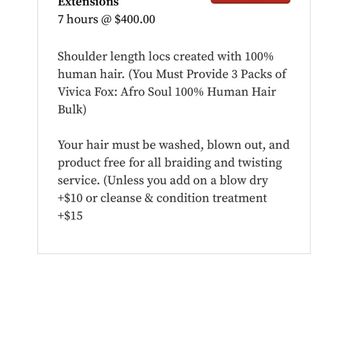The Braid Lounge - The price with what to bring - Hair Salons Near Me - Virginia Beach, Virginia