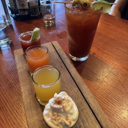 The Brunch Flight and Bloody Mary The Brunch Flight and Bloody Mary