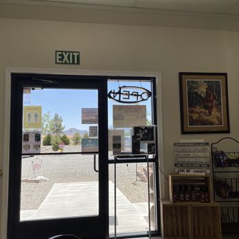 Roadrunner Kafe - the exit to the restaurant - Cafes Near Me - Willcox, Arizona Roadrunner Kafe - the exit to the restaurant - Cafes Near Me - Willcox, Arizona