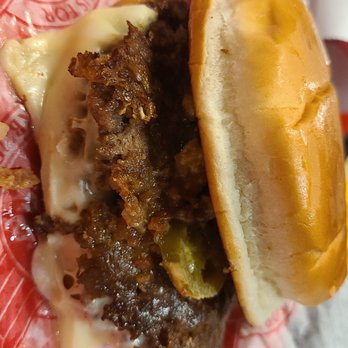 Steak 'n Shake - I enjoyed my delicious Jalapeño crunch steakburger! - Burgers Near Me - West Des Moines, Iowa Steak 'n Shake - I enjoyed my delicious Jalapeño crunch steakburger! - Burgers Near Me - West Des Moines, Iowa
