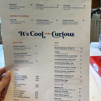 The Surfing Fox - New American Near Me - Santa Monica, California