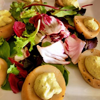 Root - #Vegan #glutenfree oyster mushrooms with a pistachio cream sauce. - Salad Near Me - Lancaster, Pennsylvania Root - #Vegan #glutenfree oyster mushrooms with a pistachio cream sauce. - Salad Near Me - Lancaster, Pennsylvania