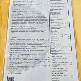 Toast Kitchen & Bakery - Menu May 2023 - Breakfast & Brunch Near Me - Tustin, California