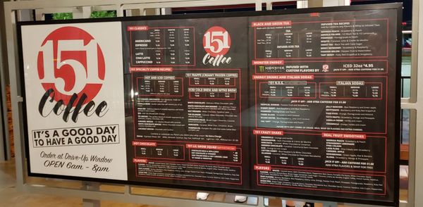 Menu photo 6 151 Coffee Plano, TX