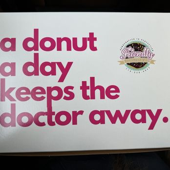Friendly Donuts - Package - Donuts Near Me - Orange, California Friendly Donuts - Package - Donuts Near Me - Orange, California