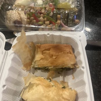The Greek Spot - Spanakopita and side sampler - Greek Near Me - Washington, DC, District of Columbia The Greek Spot - Spanakopita and side sampler - Greek Near Me - Washington, DC, District of Columbia