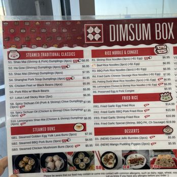 Dim Sum Box - Menu - Dim Sum Near Me - Katy, Texas