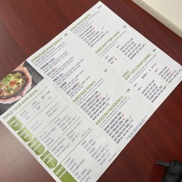 Menu Menu