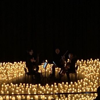 Bishop McVinney Auditorium - String quartet playing Vivaldi by candlelight - Performing Arts Near Me - Providence, Rhode Island