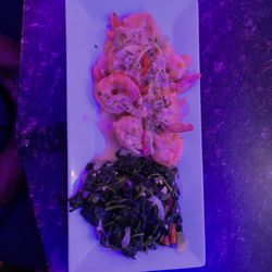 The Lavish Venue - Garlic Butter Shrimp Sautéed Spinach