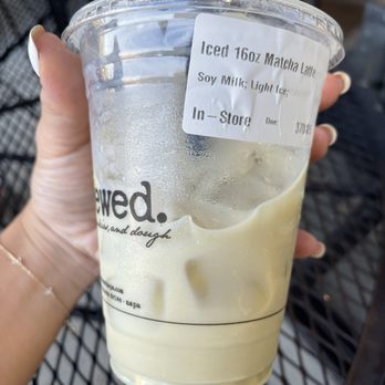 Brewed - Their "matcha" latte. Yuck - Coffee & Tea Near Me - Napa, California Brewed - Their "matcha" latte. Yuck - Coffee & Tea Near Me - Napa, California