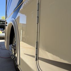 Optimum Car Detail - Notice the reflection. Prior to detail no shine at all.