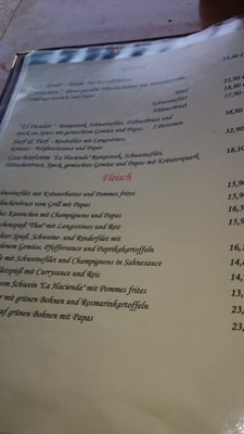 Menu photo 2 La Hacienda Peguera, PM Menu photo 2 La Hacienda Peguera, PM