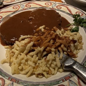 The Ambry - Sauerbraten with spaetzle - German Near Me - Fort Lauderdale, Florida The Ambry - Sauerbraten with spaetzle - German Near Me - Fort Lauderdale, Florida