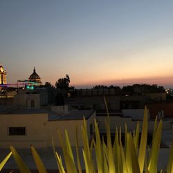 Ocre - Rooftop views and a bit of a sunset.