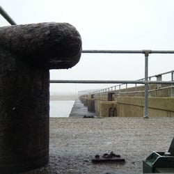 Aldrington Basin Harbour wall