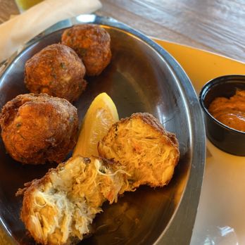 Mulligan's Grille in Historic Cottage Row - Crab  Balls - Seafood Near Me - Nags Head, North Carolina