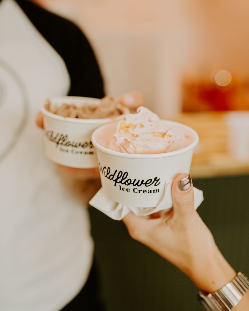 Wildflower Ice Cream Logo