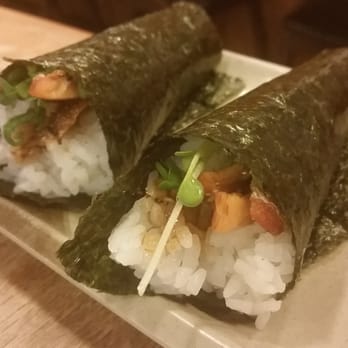 Kats Sushi - Salmon skin hand roll - Sushi Bars Near Me - Honolulu, Hawaii