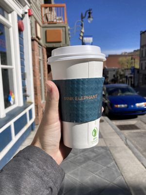 Pink Elephant Coffee Shop by null