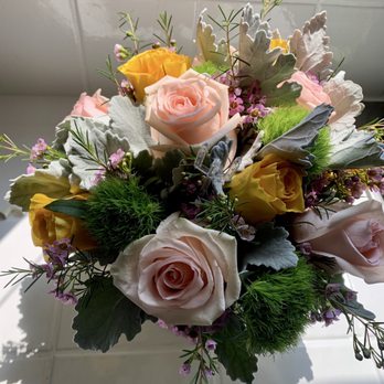 Mills Florist - "Pink Lemonade" Arrangement - Florists Near Me - Mountain View, California Mills Florist - "Pink Lemonade" Arrangement - Florists Near Me - Mountain View, California