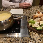 Photo of The Melting Pot - Bedford, MA, United States. Cheese fondue app
