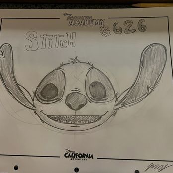 Animation Academy - Drew Stitch on Stitch day (6/26) - Art Classes Near Me - Anaheim, California Animation Academy - Drew Stitch on Stitch day (6/26) - Art Classes Near Me - Anaheim, California