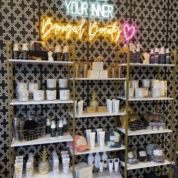 Bronzed Beauty Bar - Some of their products for sell - Spray Tanning Near Me - Chino, California Bronzed Beauty Bar - Some of their products for sell - Spray Tanning Near Me - Chino, California