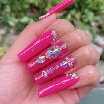 Oasis Nail Spa - So pretty! nails done by T - Nail Salons Near Me - Glendale, California