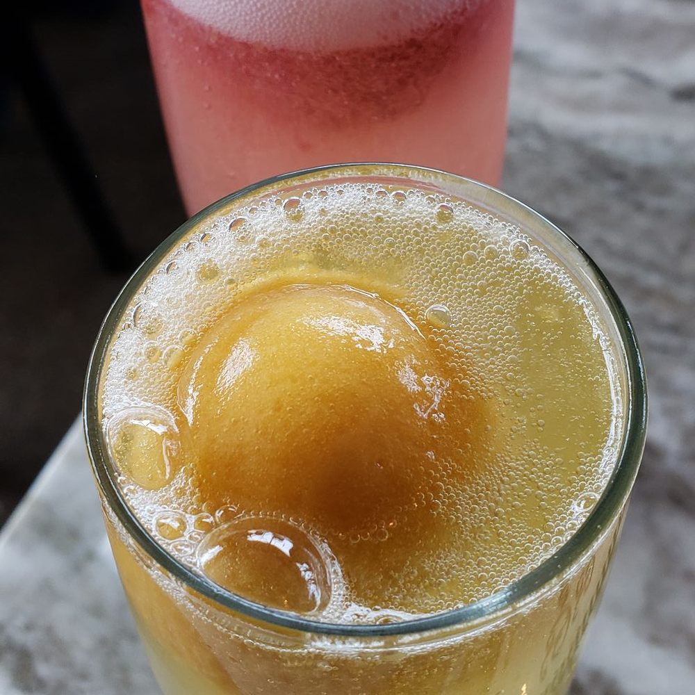 Bay Local Eatery - Mango & Strawberry Sorbet Mimosas - New American Near Me - Virginia Beach, Virginia Bay Local Eatery - Mango & Strawberry Sorbet Mimosas - New American Near Me - Virginia Beach, Virginia