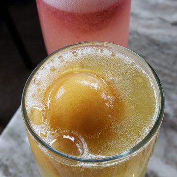 Bay Local Eatery - Mango & Strawberry Sorbet Mimosas - New American Near Me - Virginia Beach, Virginia