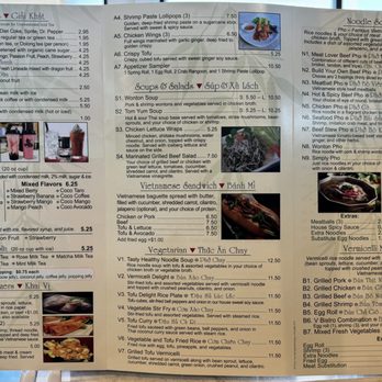 V Bistro - Menu - Vietnamese Near Me - Conroe, Texas