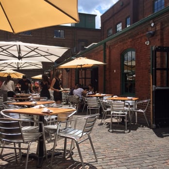 Pure Spirits - The patio was not that busy today but is always beautiful - Seafood Near Me - Toronto, Ontario